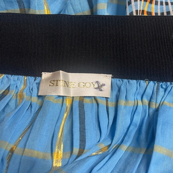 EUC Stine Goya- Jaime Checkered Mix Skirt. Size M - Picture 6 of 9